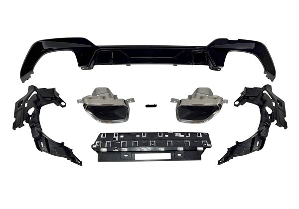 Difusor Trasero BMW G20 / G21 340 Look M Performance Brillante Negro