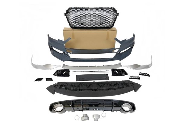 Kit De Carrocería Audi A4 B9 16-19 Look RS4