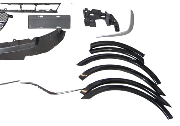 Kit De Carrocería Mercedes W166 GLE 2014-2018 look AMG E63 ABS