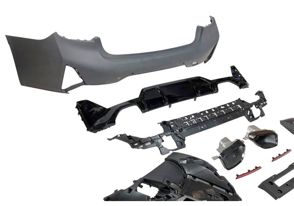 Paragolpes Trasero BMW G20 LCI Look M-tech