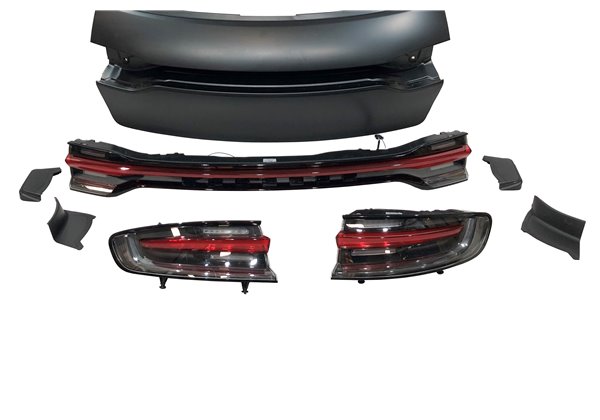 Portón Porsche Macan 2014-2019 Look 2020 Aluminio