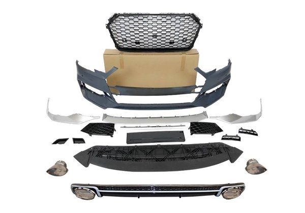 Kit De Carrocería Audi A4 B9 16-19 Look RS4
