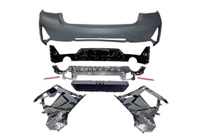 Paragolpes Trasero BMW G20 LCI 2023+ look M-Performance Brillante Negro