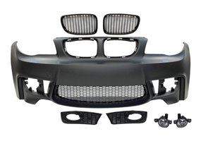 Paragolpes Delantero BMW E82/E88/E87/E81  Look M1 05-11 Antinieblas