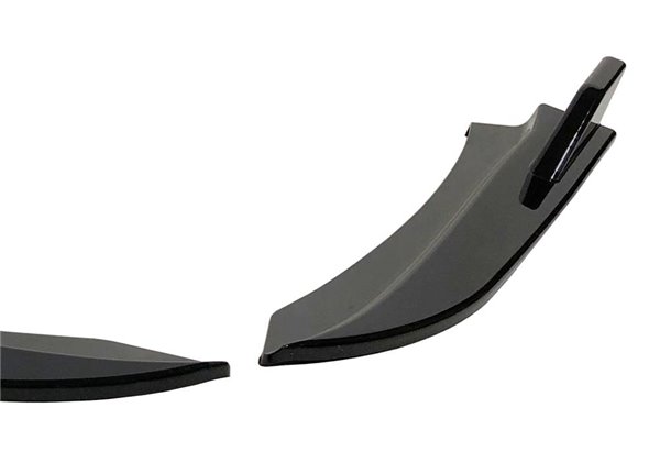 Punteras traseras BMW F30 2013-2019 Look M-Tech Negro Brillo