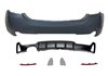 Paragolpes Trasero BMW F32 / F33 / F36 Look M Performance 1 Salida doble