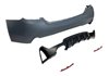 Paragolpes Trasero BMW F32 / F33 / F36 Look M Performance 1 Salida doble