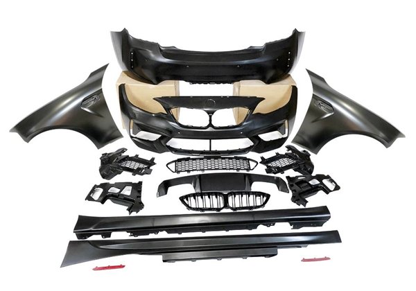 Kit De Carrocería BMW F22 / F23 2013-2019 Ensanchado Look M2 Competition