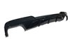 Difusor Trasero BMW F10/ F11 10-16 Look Performance 2 Salidas doble Brillante Negro