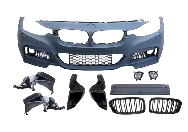 Paragolpes Delantero BMW F30/F31 Look M-Tech Parrilla Antinieblas