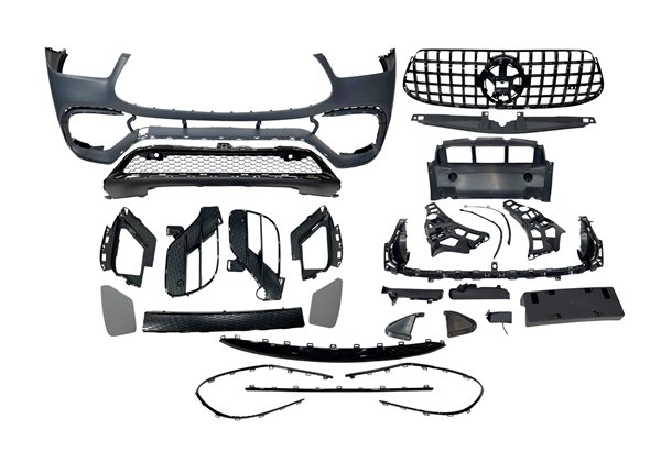 Paragolpes delantero Mercedes W167 / C167 2020+ GLE Look AMG