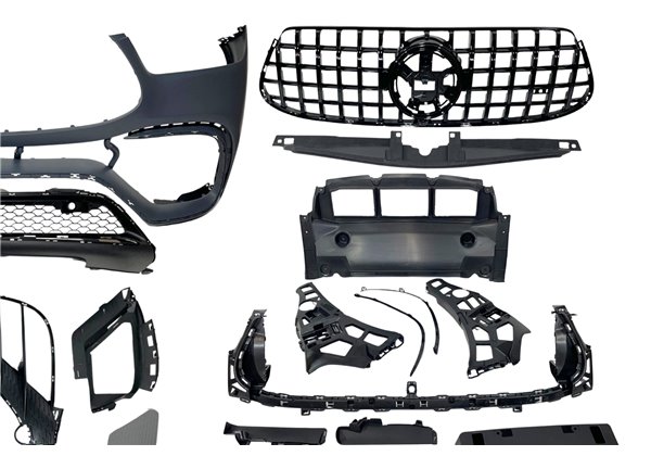 Paragolpes delantero Mercedes W167 / C167 2020+ GLE Look AMG