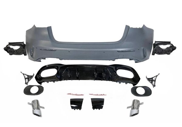 Paragolpes Trasero Mercedes W177 Look A35