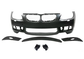 Paragolpes Delantero BMW E92 / E93 10-12 LCI Look M3 Parrillas Antinieblas