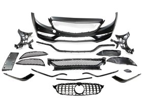 Paragolpes Delantero Mercedes W205 2014-2018 2P / 4P / SW look AMG C63