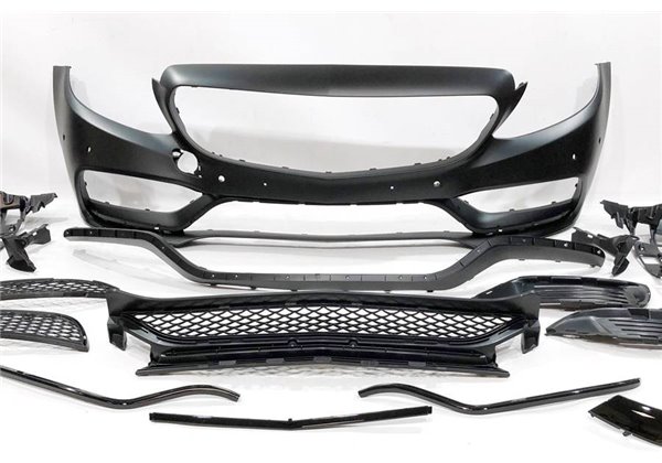 Paragolpes Delantero Mercedes W205 2014-2018 2P / 4P / SW look AMG C63