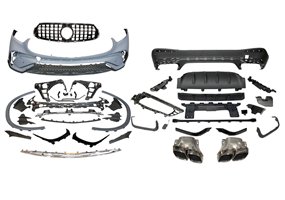 Kit De Carrocería Mercedes X254 GLC 2023+ look AMG GLC63