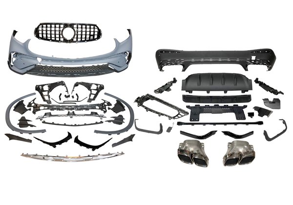 Kit De Carrocería Mercedes X254 GLC 2023+ look AMG GLC63