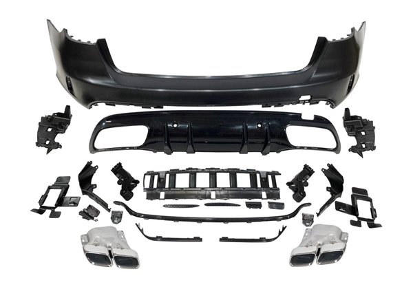 Paragolpes Trasero Mercedes W205 SW Look C63