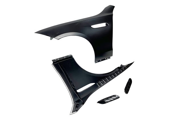 Aletas Mercedes W206 Sedan/SW/Coupe Look C63 Aluminio