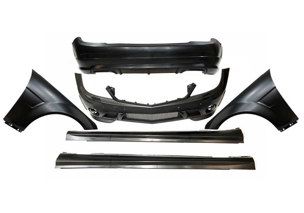 Kit De Carrocería Mercedes W204 Look C63 07-10 ABS