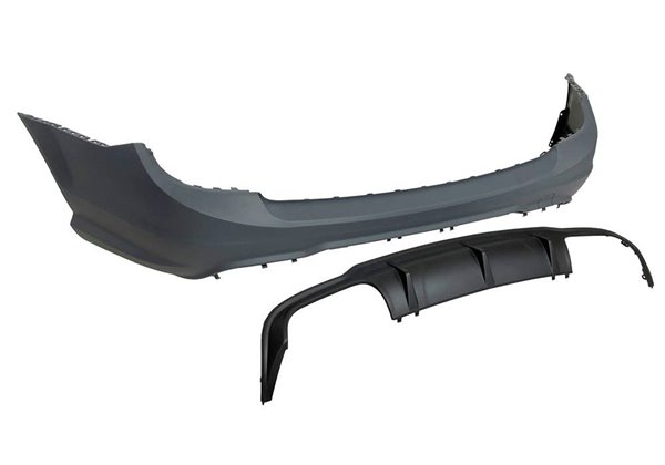 Kit De Carrocería Mercedes W204 SW Look AMG C63 07-10 ABS