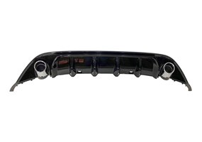 Difusor Trasero Volkswagen Golf 7 Look TCR Negro Brillante