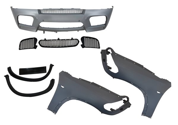Paragolpes Delantero BMW E70 07-11 Con Aletas look X5M