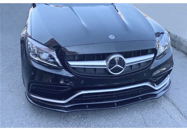 Spoiler Delantero Mercedes W205 2019+ Coupe / 4P / SW look C63 Para TCM0222