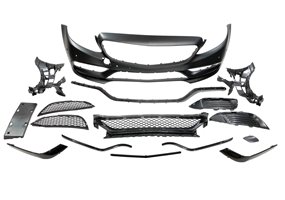 Paragolpes Delantero Mercedes W205 2014-2018 Coupe / 4P / SW look AMG C63