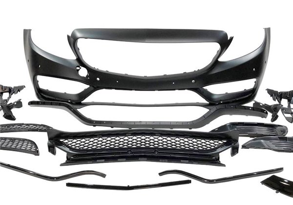 Paragolpes Delantero Mercedes W205 2014-2018 Coupe / 4P / SW look AMG C63
