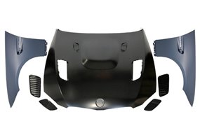 Capó Y Aletas BMW E92 / E93 10-13 LCI Look M3 GTR