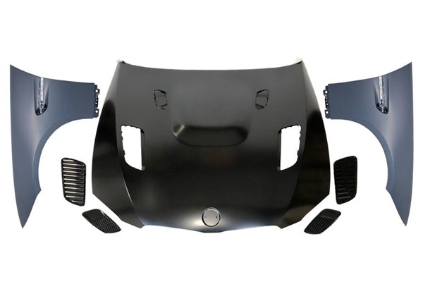 Capó Y Aletas BMW E92 / E93 10-13 LCI Look M3 GTR