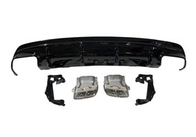 Difusor Trasero Mercedes CLA W117 2013-2015 4D/SW Style Facelift look A45