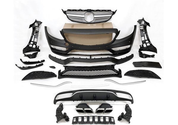 Kit De Carrocería Mercedes W205 2014-2018 2P Look AMG C63