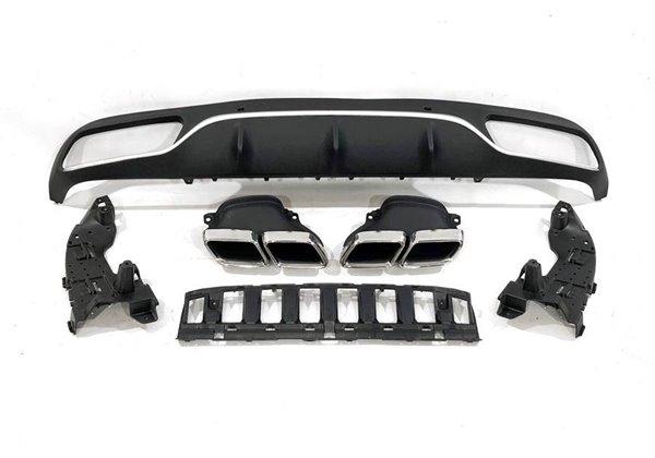 Kit De Carrocería Mercedes W205 2014-2018 2P Look AMG C63