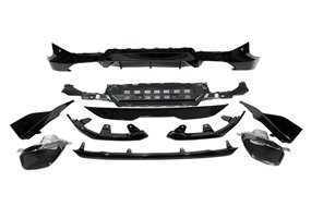 Kit De Carrocería BMW G42 Coupe Look M Performance Brillante Negro