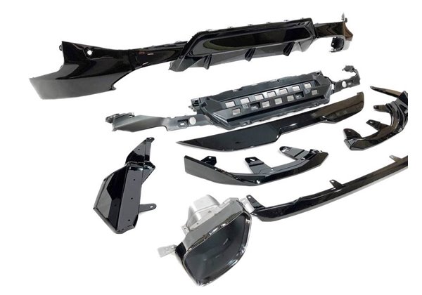 Kit De Carrocería BMW G42 Coupe Look M Performance Brillante Negro