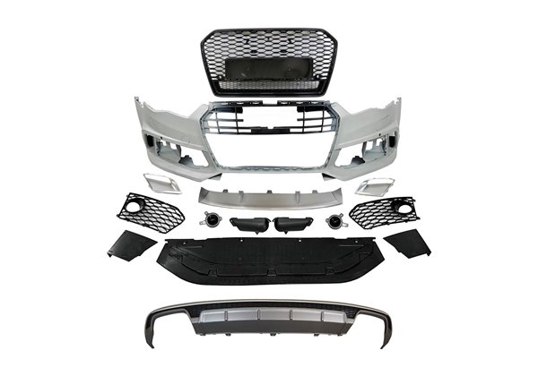 Kit De Carrocería Audi A6 C7 Look RS6 2015-2018 ABS
