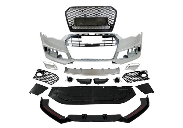 Paragolpes Delantero Audi A6 2015-2018 C7 Look RS6 Spoiler