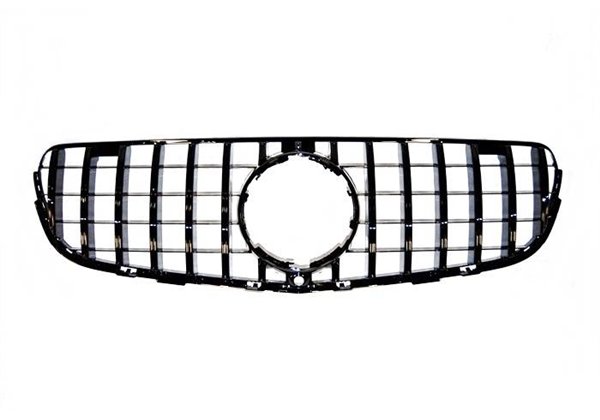 Parrilla Mercedes GLC X253 2015-2019 Look GT Negro Brillante