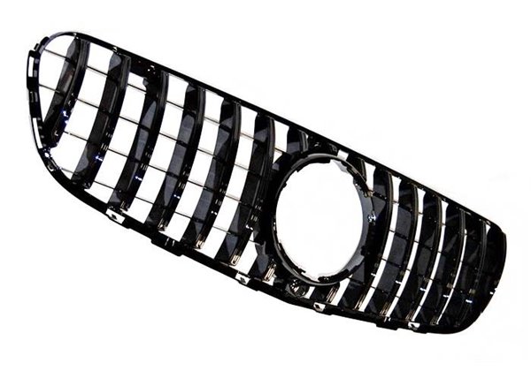 Parrilla Mercedes GLC X253 2015-2019 Look GT Negro Brillante