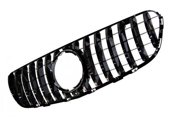 Parrilla Mercedes GLC X253 2015-2019 Look GT Negro Brillante