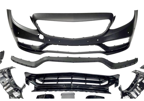 Paragolpes Delantero Mercedes W205 2014-2018 Coupe / 4P / SW look AMG C63