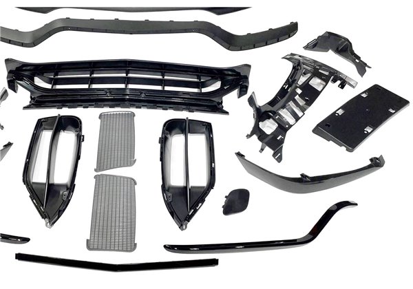 Paragolpes Delantero Mercedes W205 2014-2018 Coupe / 4P / SW look AMG C63