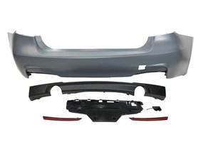 Paragolpes Trasero BMW F30 Look M-Tech Doble Salida