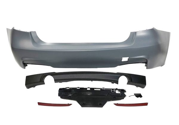 Paragolpes Trasero BMW F30 Look M-Tech Doble Salida