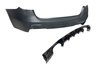 Paragolpes Trasero BMW F31 Look M Performance 2 Salidas doble Brillante Negro