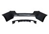 Paragolpes Trasero BMW F31 Look M Performance 2 Salidas doble Brillante Negro