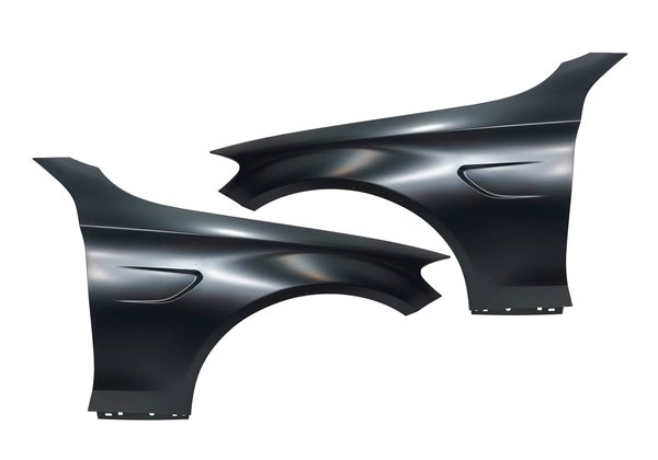 Aletas MERCEDES W205 2014-2021 4P/COUPE/ESTATE Look AMG Metal